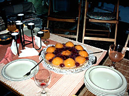 Kochen und Backen können Sie von Ihrer Gastgeberin gern lernen - auch diesen leckeren Kuchen