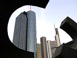Frankfurt Main the city center