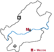 Mapa de Fráncfort del Meno