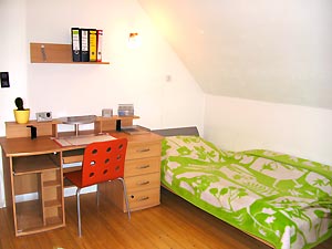 G&auml;stezimmer mit Einzelbett