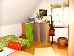 G&auml;stezimmer mit TV
