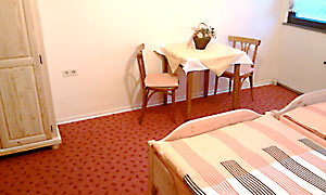 Zimmeransicht Tisch mit Stühlen