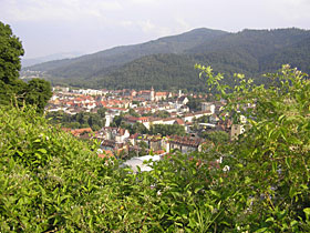 Den gamle by Freiburg 