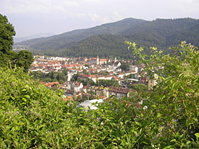 Freiburg, oude binnenstad