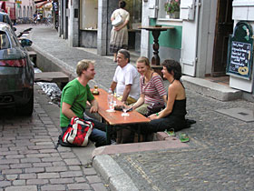 la ciudad antigua de Friburgo