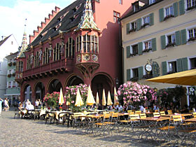 Freiburg, oude binnenstad