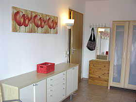 space for your things in the apartment in Freiburg 