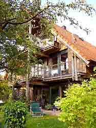 Hausansicht der Bed and Breakfast Unterkunft